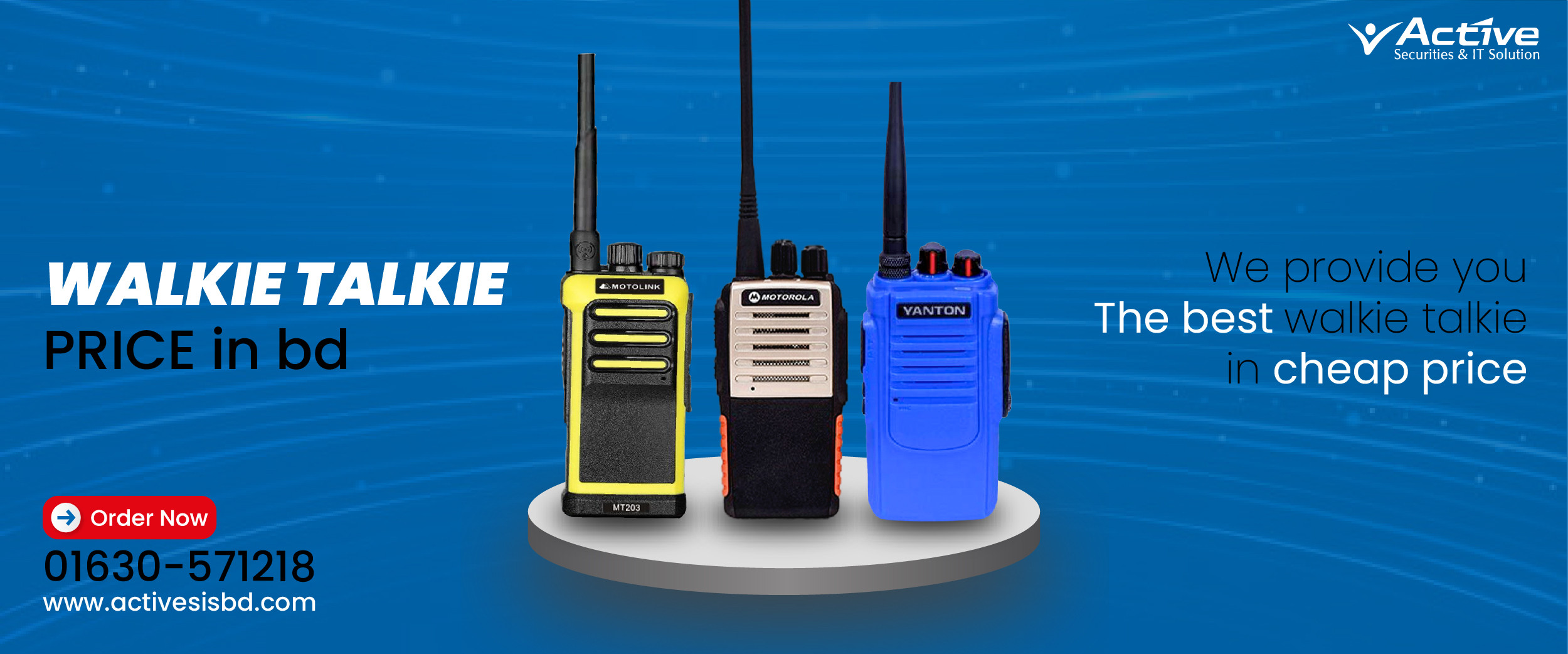 Top New Walkie Talkie Models for 2024 || Active Force